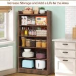 Bookshelf for Home - 6 Tier Book Rack for Study Room - Image 4