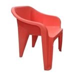 Nilkamal EEEZYCHR Plastic Mid Back with Arm Chair - Image 4