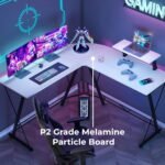 White Mulberry L-Shape Corner Desk - Image 4