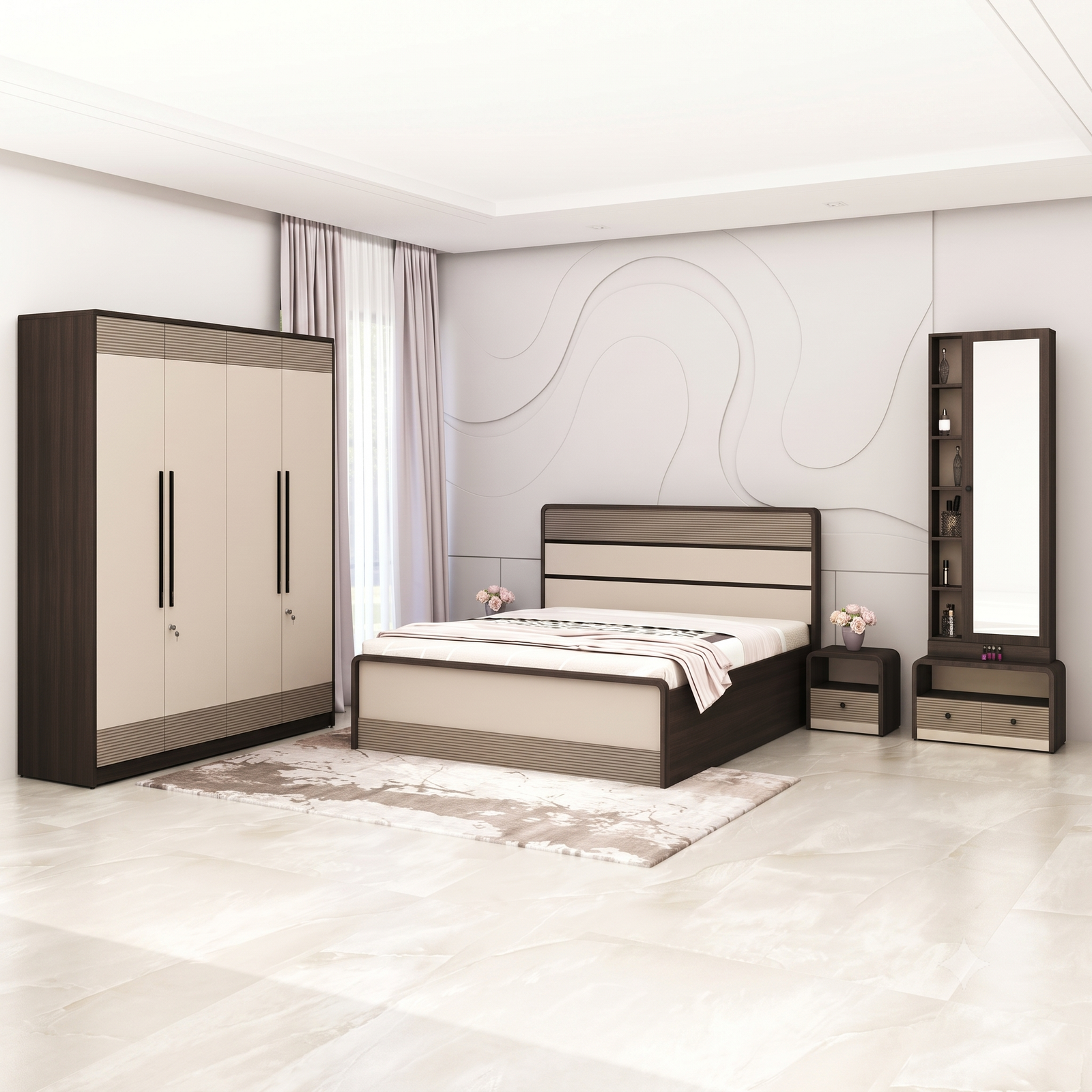 SSF_BED (34) SSF Modular King Size Bed With Storage(SSF-997) - Image 1