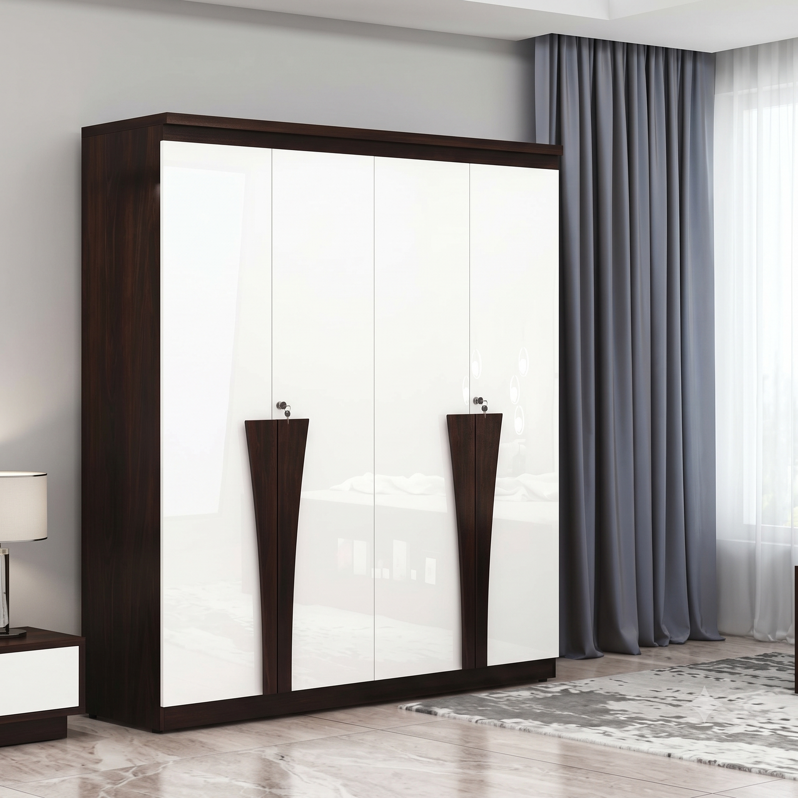 SSF 144 SSF 4 Door Wardrobes 144 - Image 1