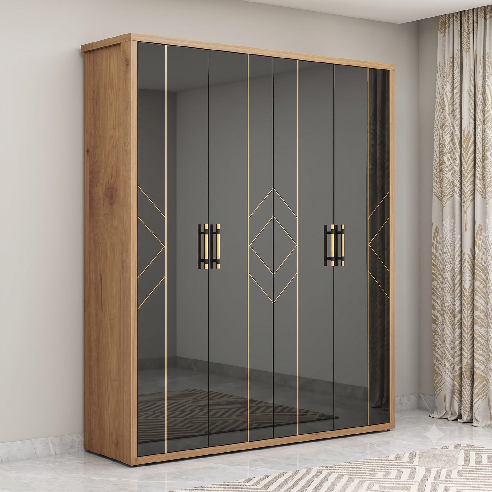 SSF 157_2 SSF 4 Door Wardrobes 157 - Image 1