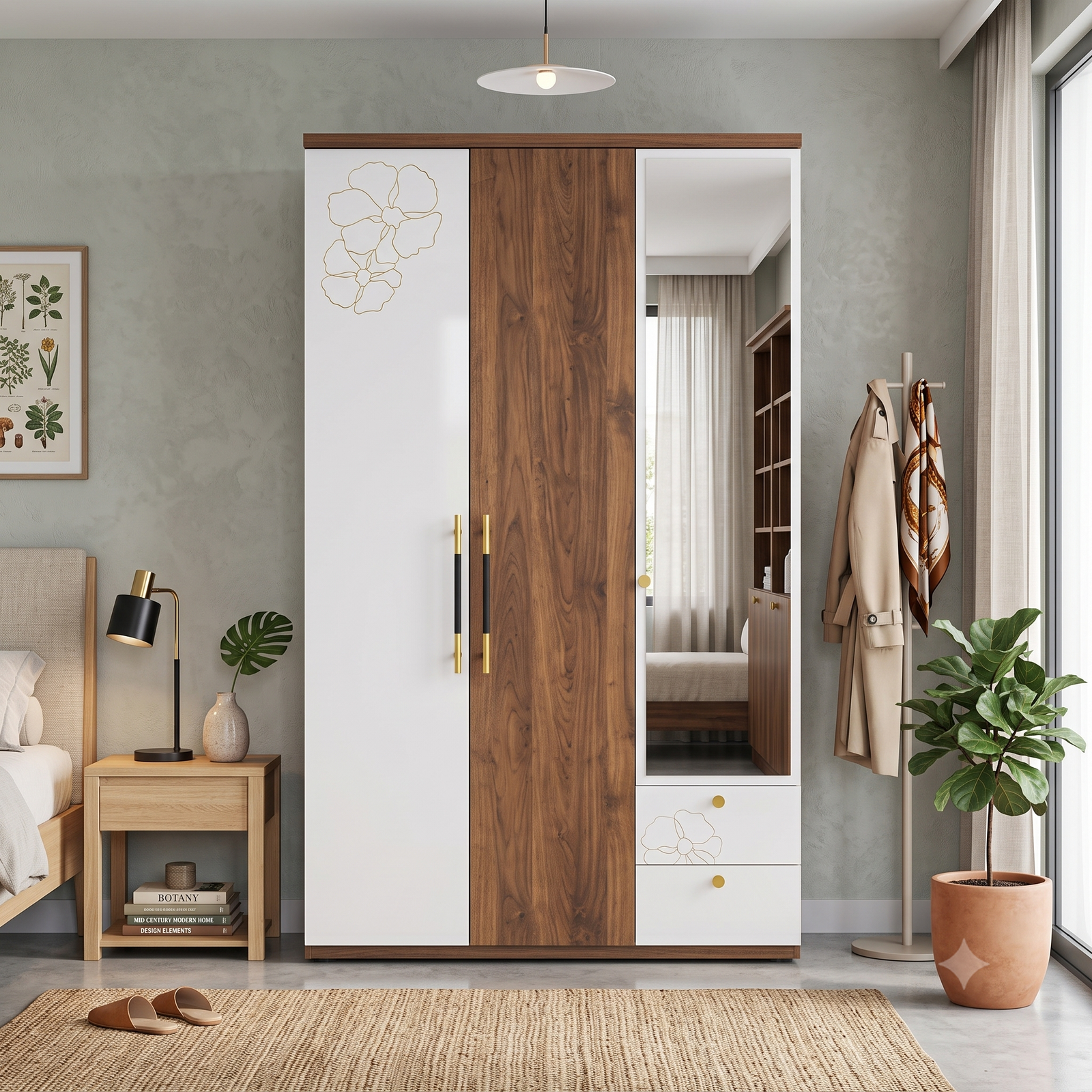 SSF 160 SSF 3 Door Wardrobes 160 - Image 1