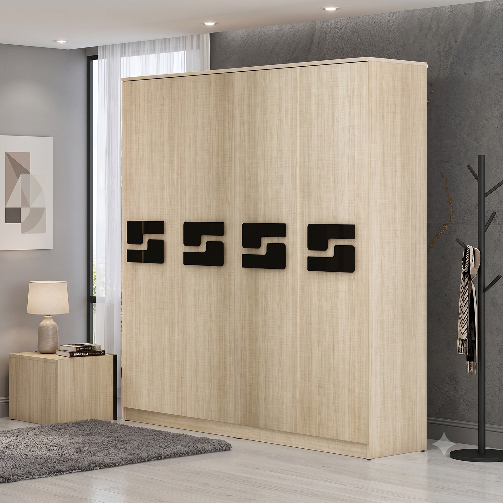 SSF 75 SSF 4 Door Wardrobes 75 - Image 1